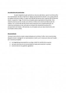Informe economico de Ecuador - Pagina 3