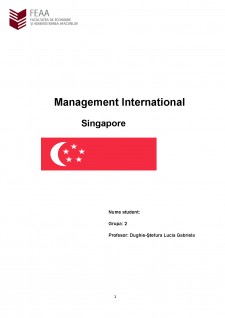 Management Internațional - Singapore - Pagina 1