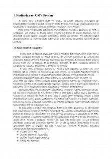 Raportul de sustenabilitate al firmei OMV Petrom - Pagina 3
