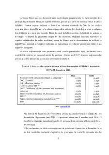 Capitalul și acționariatul Băncii Comerciale Moldova - Agroindbank S.A. - Pagina 5