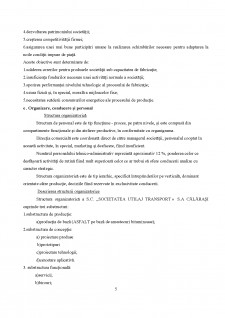 Monografia contabilă - Societatea Utilaj Transport S.A Călărași - Pagina 5