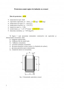 Proiectarea unui cuptor de inducție cu creuzet - Pagina 2