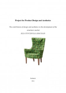 The contribution of design and aesthetics to the development of the armchairs market Ikea Stockholm armchair - Pagina 1