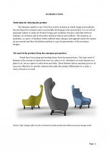 The contribution of design and aesthetics to the development of the armchairs market Ikea Stockholm armchair - Pagina 2