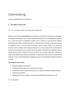 Cyberbullying - Pagina 1