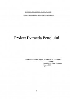 Extracția petrolului - Pagina 1