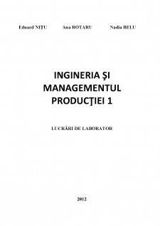 Ingineria și managementul producției 1 - Pagina 1