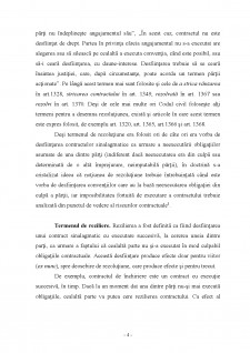 Rezilierea și rezolutionea contractelor sinalagmatice civile - Pagina 4