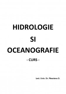 Hidrologie și oceanografie - Pagina 1
