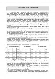 Evoluția fondului forestier al județului Bacău - Pagina 1