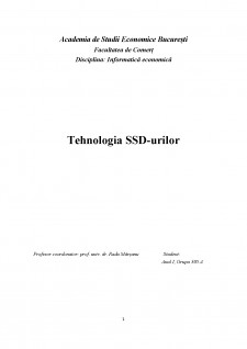 Tehnologia SSD-urilor - Pagina 1
