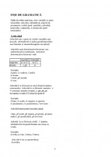 Curs limba italiană - Gramatică și teste - Pagina 3