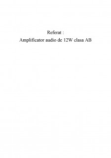 Amplificator audio cu TDA2006 realizat în EAGLE - Pagina 1