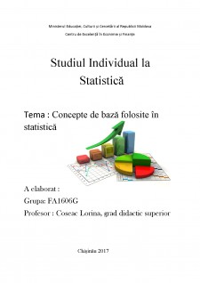Concepte de bază folosite în statistică - Pagina 1