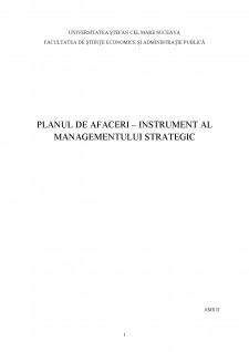 Management strategic - Pagina 1