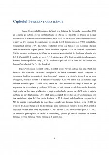 Caiet pentru practică BCR-Banca Comercială Română - Pagina 3