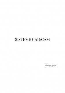 Sisteme CAD-CAM - Pagina 1
