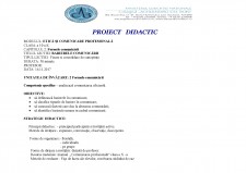 Proiect didactic - barierele comunicării - Pagina 1