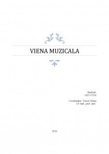 Viena muzicală - Pagina 1