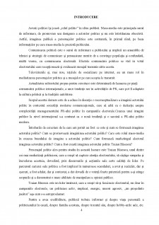 Analiza comunicațională a Campaniei Electorale a lui Traian Băsescu, noiembrie, 2004 - Pagina 4