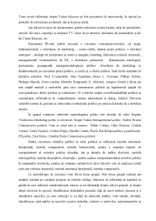 Analiza comunicațională a Campaniei Electorale a lui Traian Băsescu, noiembrie, 2004 - Pagina 5