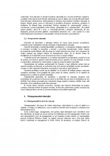 Managementul educațional - permanență în existență - Pagina 2