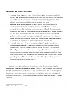 Principalele idei ale mercantilismului - Pagina 1