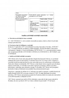 Analiza creanțelor și datoriilor - SC OMV Petrom - Pagina 2