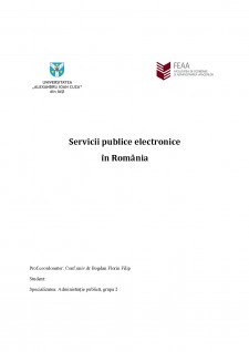 Servicii publice electronice în România - Pagina 1