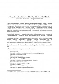 Conținutul material al Protocolului 14 și al Protocolului 14 bis la Convenția Europeană a Drepturilor Omului - Pagina 2