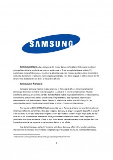 Elaborarea strategiei de piața a firmei Samsung Group - Pagina 2