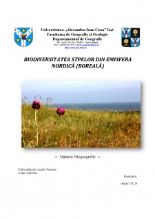 Biodiversitatea stepelor din emisfera nordică (boreală) - Pagina 1