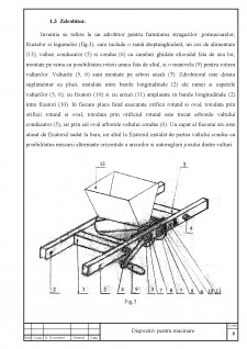 Brevet de invenție - Dispozitiv pentru măcinare - Pagina 5