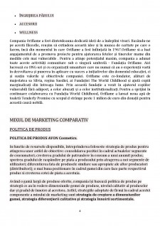 Marketingul micilor afaceri - analiza comparativă Avon și Oriflame - Pagina 4