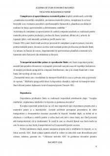 Analiza sistemului logistic pentru firma Duraziv SRL - Pagina 5