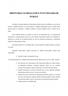 Drepturile și obligațiile funcționarilor publici - Pagina 2