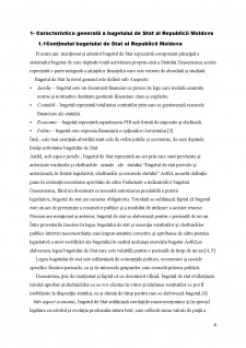 Caracteristica bugetului de stat al Republica Moldova - Pagina 4