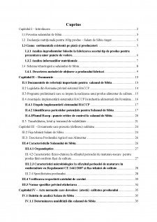 Studiu privind calitatea salamului de Sibiu și propuneri de îmbunătățire a managementului calității - Pagina 1