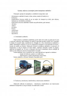 Utilizarea utilajelor de operare în terminalul de containere în relație cu transportul multimodal - Pagina 2