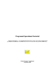 Competitivitate Economica - Pagina 1