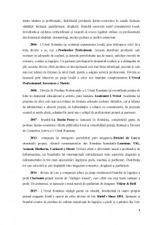 Management operațional - SC L'Oreal România SRL - Pagina 4