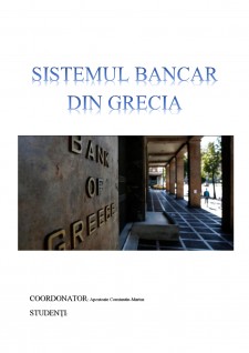 Sistemul bancar din Grecia - Pagina 1