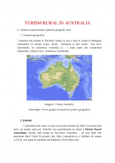 Turism rural în Australia - Pagina 1