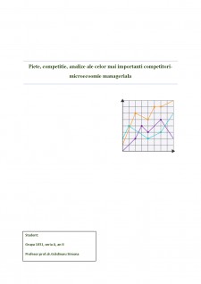 Piețe, competiție, analize ale celor mai importanți competitori-microeconomie managerială - Pagina 1