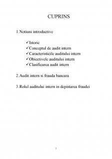Rolul auditul intern în depistarea fraudei - Pagina 2