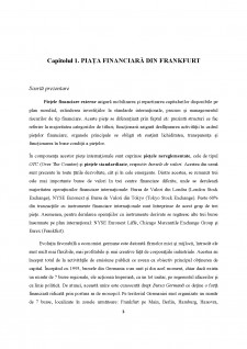Organizarea și funcționarea pieței financiare din Frankfurt - Pagina 3