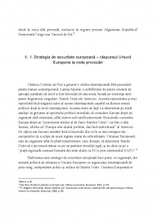 Instituțiile și politicile Uniunii Europene pe scena politică internatională. Uniunea Europeană și rolul său în mediul internațional de securitate - Pagina 4