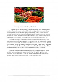 Analiza carotenoidelor din legume cu ajutorul metodei HPLC - Pagina 5