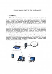Sisteme de comunicație wireless industriale - Pagina 2