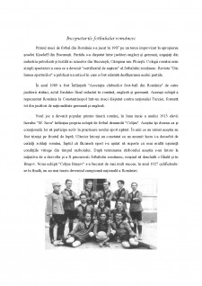 Începuturile fotbalului românesc - Pagina 2
